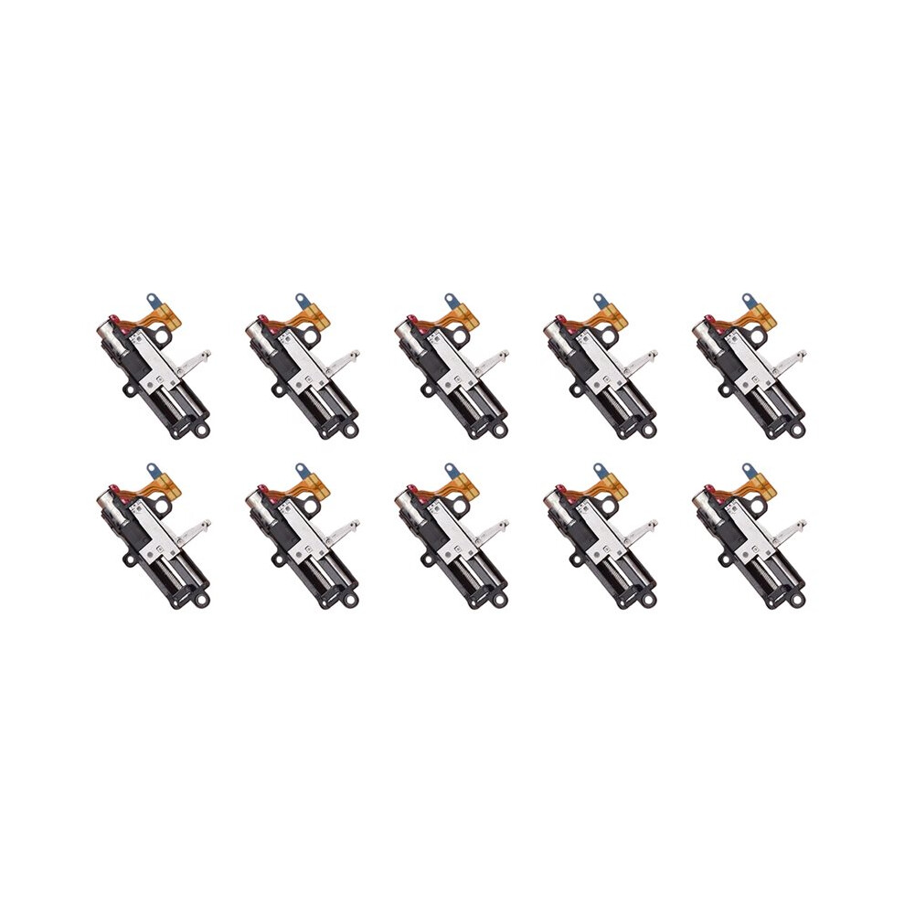 10 Pcs Precision Planetary Gear Stepper Motor Micro 2-Phase 4-Wire Stepping Motor Linear Metal Screw Slider B 6032146288954