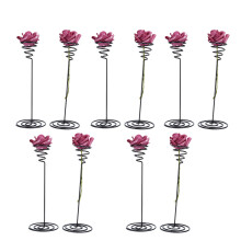 10Pcs Iron Air Plant Holders, 18.8x7cm Tabletop Display Rack