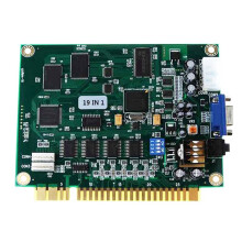 19-In-1-Arcade-Classic-Spielbrett mit VGA-Ausgang, Langlebiges Arcade-Spielbrett für Jamma Arcade-Motherboard