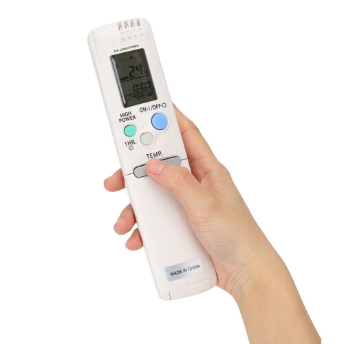 White ABS Air Conditioner Remote Controller for RCS-4MVPS4EX, 10m Range 2
