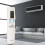 White ABS Air Conditioner Remote Controller for RCS-4MVPS4EX, 10m Range 9