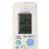 White ABS Air Conditioner Remote Controller for RCS-4MVPS4EX, 10m Range 10