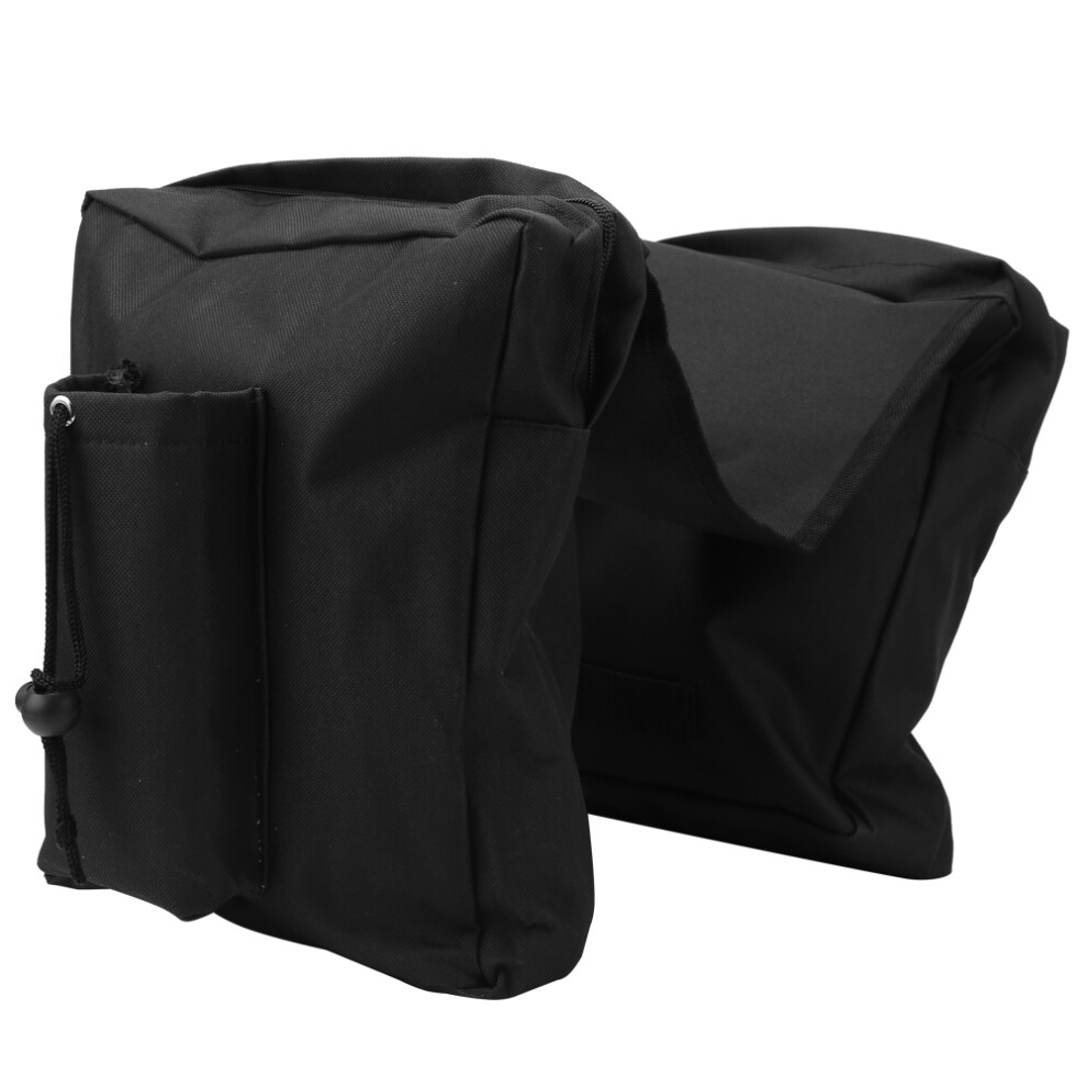 Polyester Motorcycle Atv Front Saddle Storage Bag, 33.5X29.5x10cm Black 7691392299726