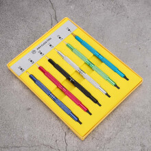 6pcs Aluminum Watch Hand Presser Kit for Watchmakers, Sizes 0.5/0.6-1.5/0