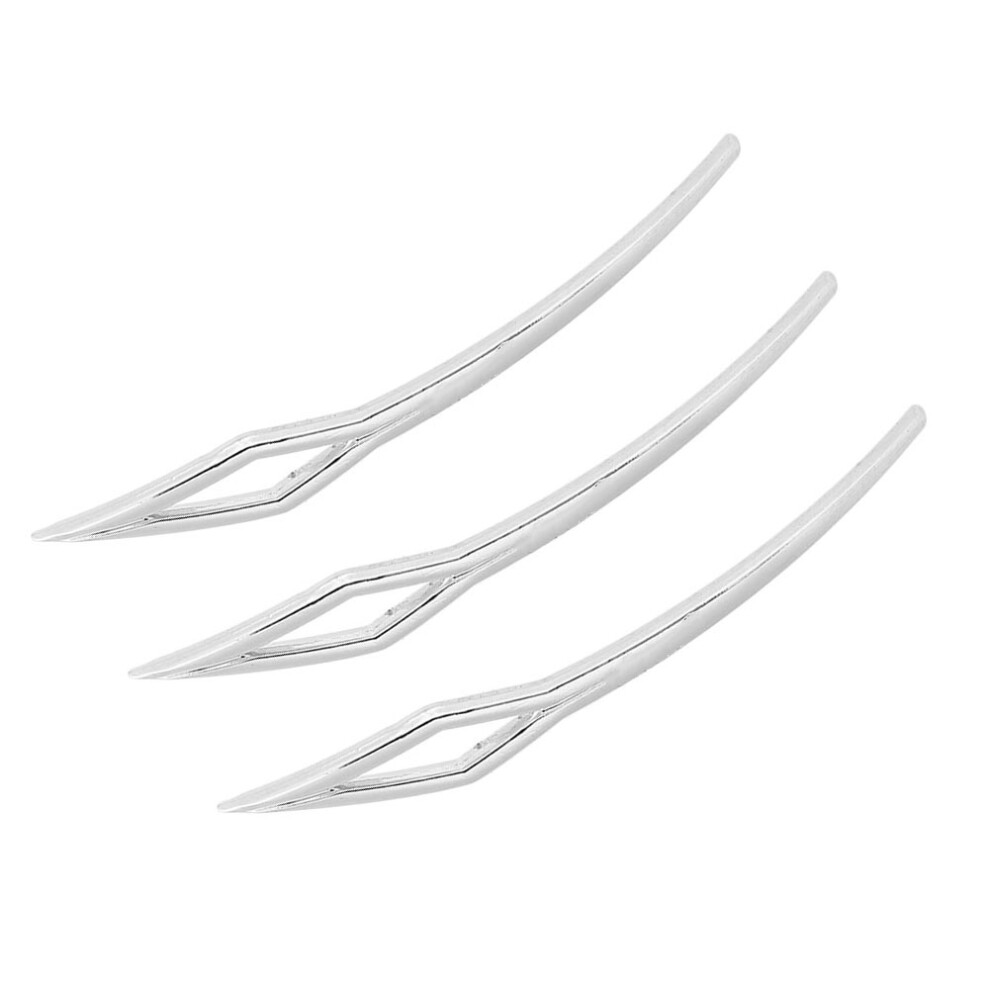 Unisex Dreadlocks Interlocking Crochet Hook Needle 0.5X6cm Alloy Hair Braiding Tool