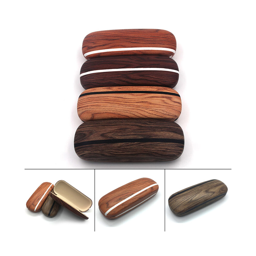 Hue-Grain Wooden Glasses Case For Reading & Sunglasses