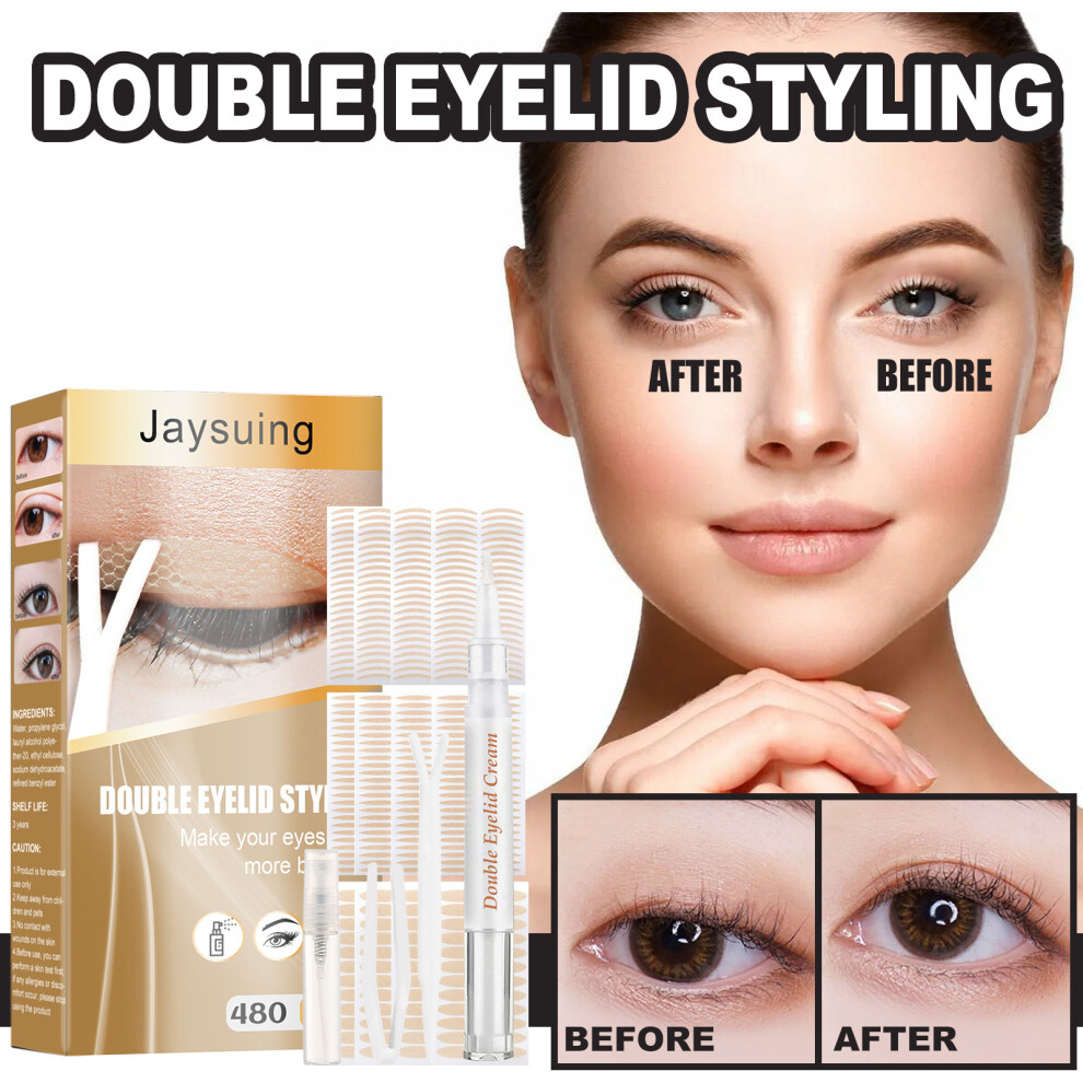 Hue-Grain Invisible Eyelid Tape For Hooded Eyes