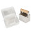 Stainless Steel Comb Honey Cutter with Plastic Box Beekeeping Tool 14
