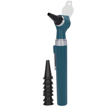 Professional Green Otoscope Diagnostic Kit with 3x Zoom & LED Light