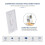 20 Pack Cat6 RJ45  Jack, Tool Less No Punch-Down Tool Required Module Coupler 3