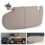 Gray Front Left Sun Visor Replacement for RAM 1500 2500 3500 7