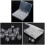 25 Sewing Bobbins in Clear Case 7