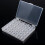25 Sewing Bobbins in Clear Case 9