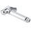 Copper G1/2in Thread Handheld Bidet Sprayer Kit, Silver, 55x136mm 2