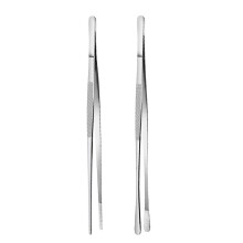 Heat Resistant Kitchen Tool Set 2Pcs 30cm-Silver 2 piece set