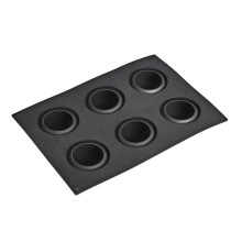Moules à gâteaux en Silicone à 6 cavités, en forme de myrtille,