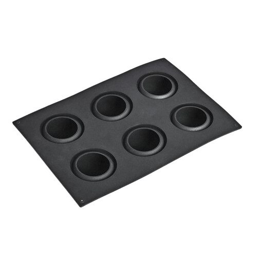 Moules à gâteaux en Silicone à 6 cavités, en forme de myrtille,