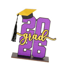 2026-Abschlussdekorationen, Klasse 2026, „Congrats Grad“,-D