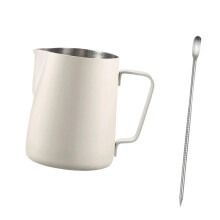 Stainless Steel Milk Frothing Pitcher With Dripless-cream 350ml