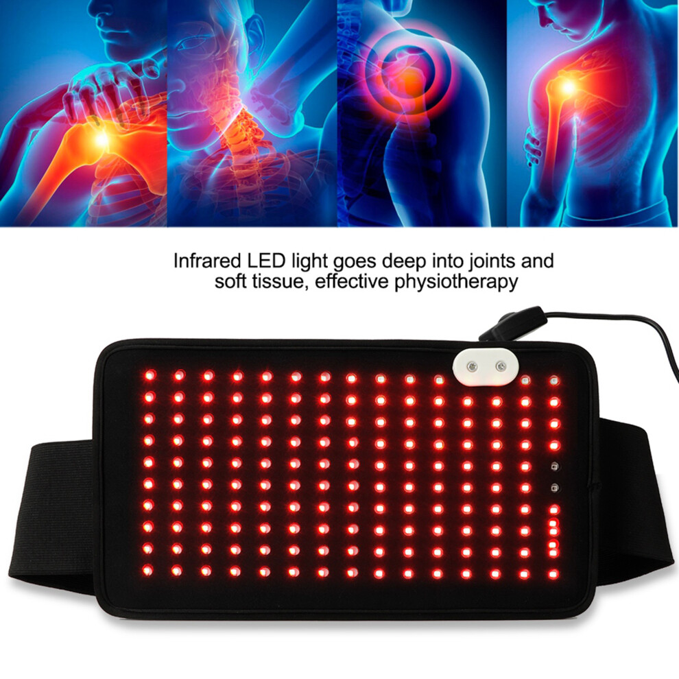 Light/Black Led Infrared Therapy Wrap For Shoulder & Muscle Pain Relief,