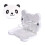 (White) Cute Animal Car Cup Holder - Space Saving Design 2