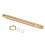 Titanium Alloy Reusable Waterproof Toothpick Case 7cm Portable Storage 5