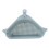 2Pcs Blue Triangular Kitchen Sink Draining Rack Organizer 26x14x9cm 8