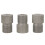 Woodworking 3-Pack 5mm Drill Chuck Adapter Sleeves for Bit Compatibility 3