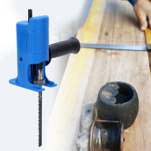 Electric Reciprocating Saw Jig Saw Drill Attachment for Wood/Metal Cutting