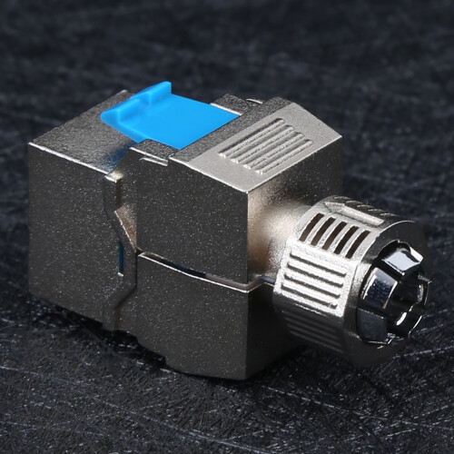 Computer Network CAT8 Shielded Module with RJ45 Cable and No Punch Tool 3m