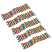 5Pcs 20cm 40pin Male-Female GPIO Extension Cable for Raspberry Pi Projects NEW