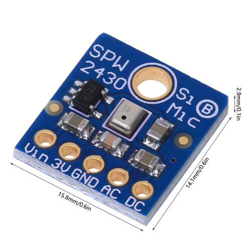 Sound Detection Module with Silicon MEMS Microphone, SPW2430, 3.3-5V