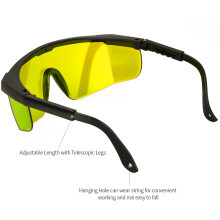 Safety Laser Glasses 200-540nm Yellow Eye Protection Goggles | OD4+