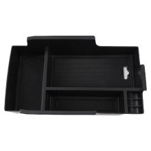Car Center Console Organizer for Camry 2012-2017 Black | Silicone & ABS