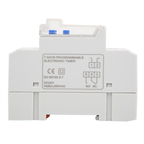 TM919A-3 24V 16A Digital Timer Switch with LCD Display 2