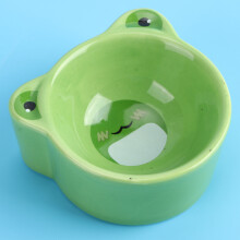 Ceramic Animal Shape Food & Water Bowl for Small Pets, 125g