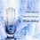 2X 720 Flippable Bladeless  Fan, Oscillating Silent Fan with 5 Modes,  Efficient for Bedroom Office 7