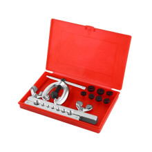 9pcs Pipe Flaring Tool Kit Copper Brass Aluminum Tube Set, 45# Steel