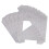 12PCS for  WINBOOT W2 / W2 OMNI Replacement Parts Accessories Microfiber Mop Pad Cloth 4