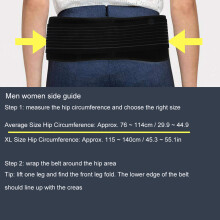Postpartum Pelvis Hip Support Belt Adjustable, Neoprene, XL Size