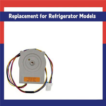 2X EAU63103205 Refrigerator Condenser Fan Motor for Refrigerators Replaces 73132 73133 LFXS24623B 12V 4-Pin
