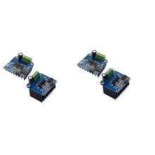 4 Peças BTS7960 43A Módulo de Driver de Motor de Alta Potência Módulo de Driver de Carro Inteligente para  Limite de Corrente