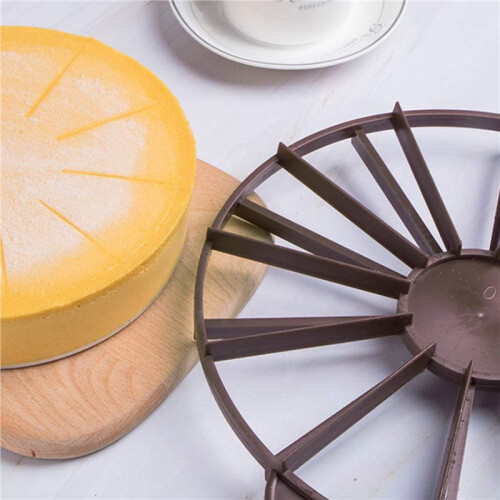 4X Cake Slicer, Cake Divider Cake Portion  Round 10/12 Piece Bread Cake Cutter Equal Portion Cutter Slice 2
