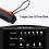 Portable High-Quality Multi-Function Belt Puncher, 250mm, Black & Red 7