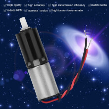 Moteur réducteur planétaire mini 6mm DC3V — 3 étages
