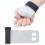 Leather Antiskid Hand Protector Gloves for Weightlifting Gray L 2
