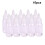 10 Pack 35cc Translucent Airbrush Paint Storage Bottles 1.2 fl oz 1