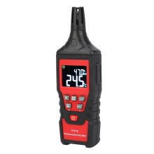 Digital Temp & Humidity Meter HT618, Dual LCD, Portable, High Accuracy