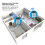 Wireless Voice 2-Way Doorbell Access Control System, ABS, 200m 13
