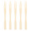 800Pcs Bamboo Cake Forks Disposable Kitchen Tableware 9x0.7cm 3